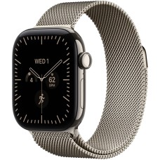 Apple Watch Series 12, 42 mm, GPS, Natural Titanium, Natural Milanese Loop