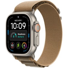 Часы Apple Watch Ultra 4 GPS+Cellular, 49 мм, Natural Titanium Desert Alpine Loop M