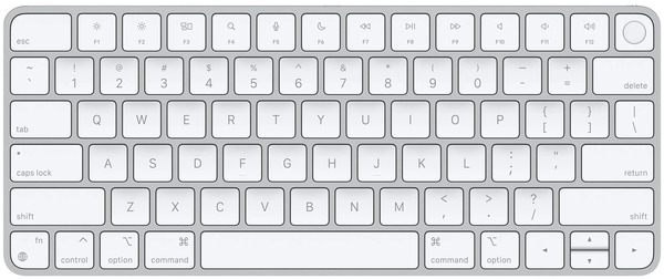 Клавиатура Apple Magic Keyboard с Touch ID White