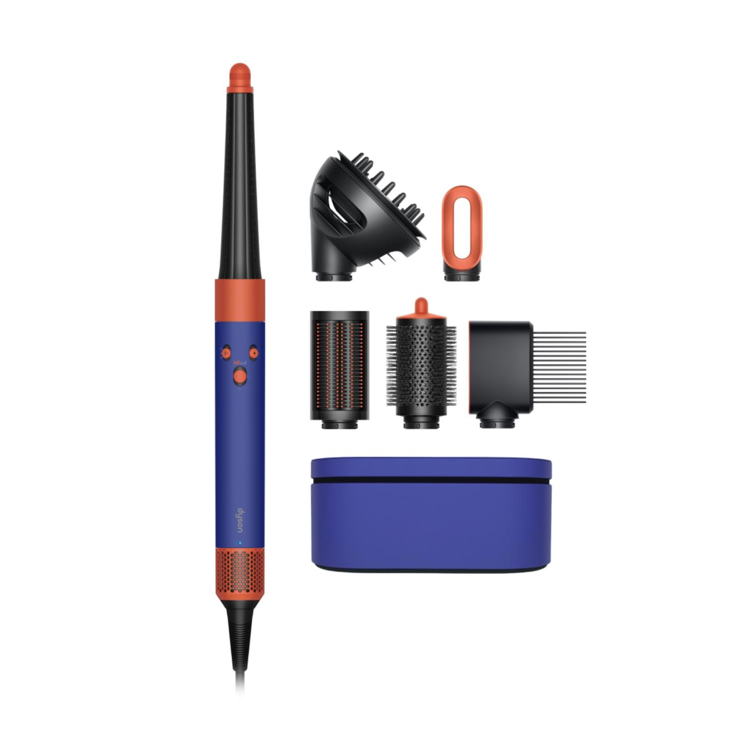 Стайлер Dyson AirWrap Complete HS08 (синий/оранжевый топаз)