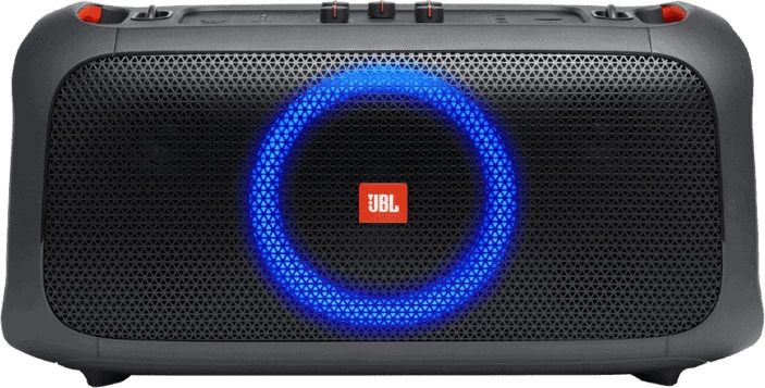 JBL PartyBox On-The-Go Black c двумя микрофонами