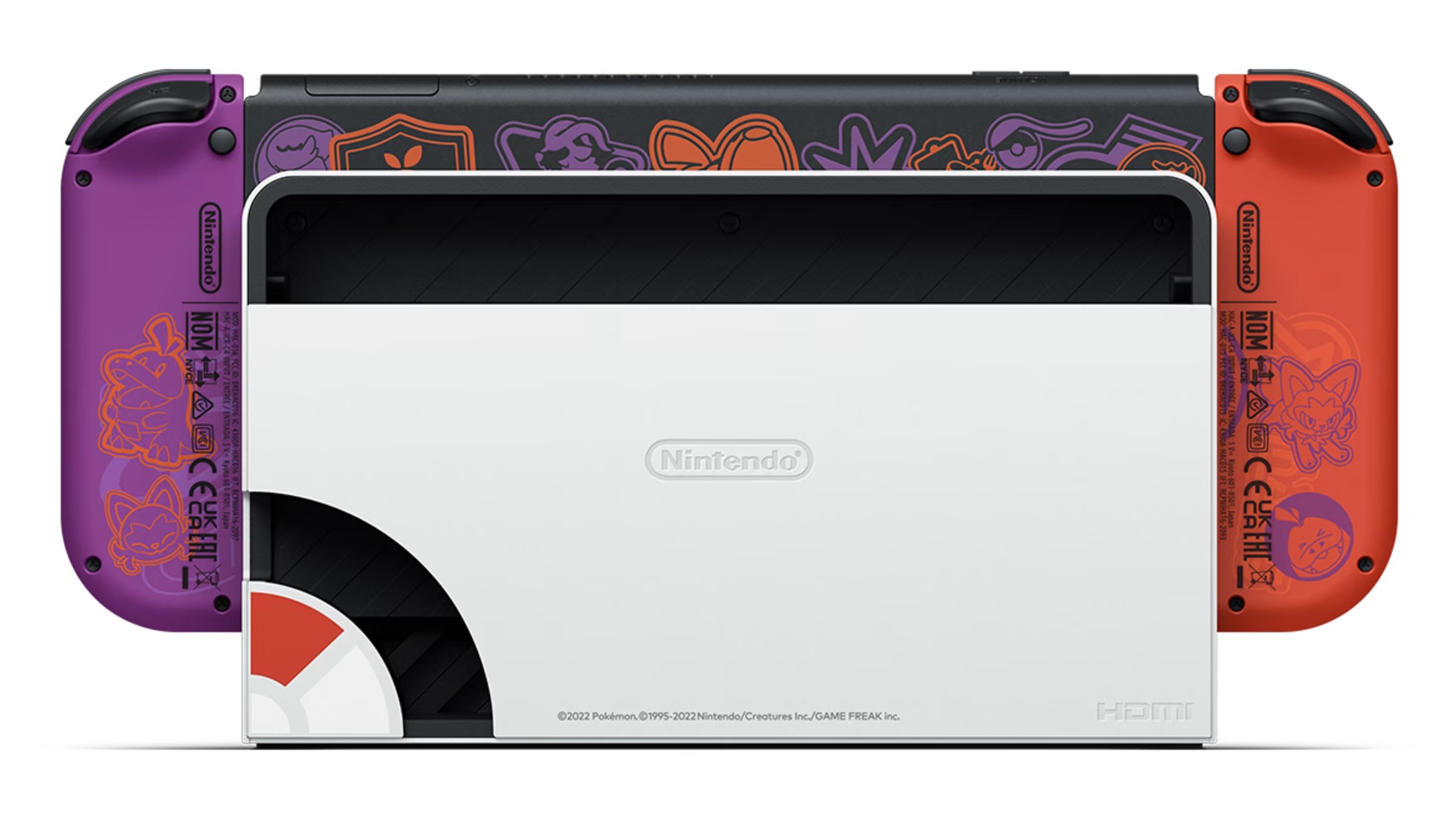 Игровая консоль Nintendo Switch OLED Pokemon Skarlet and Violet Edition