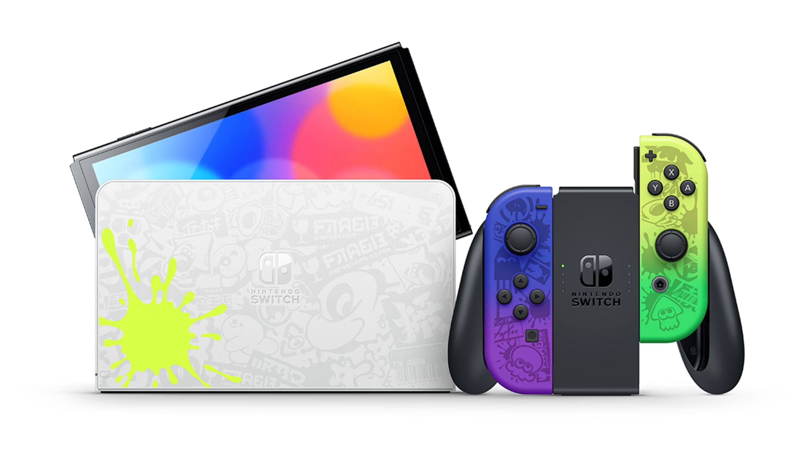 Игровая консоль Nintendo Switch OLED Splatoon 3 Edition