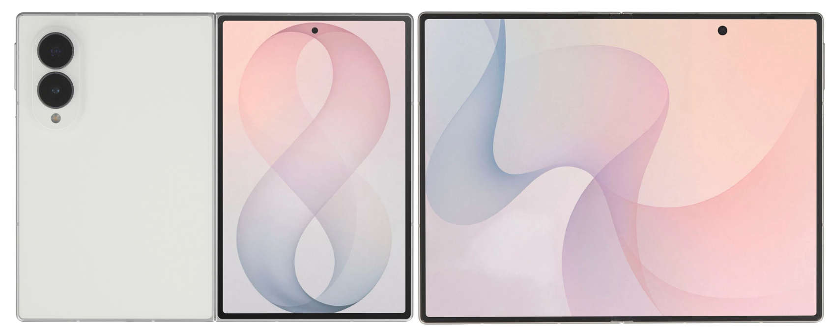 Смартфон Samsung Galaxy Z Fold8 256 ГБ бежевый